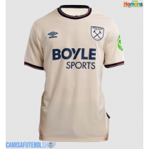 Camisa de time de futebol West Ham United Crysencio Summerville #7 Replicas 2º Equipamento 2025-26 Manga Curta